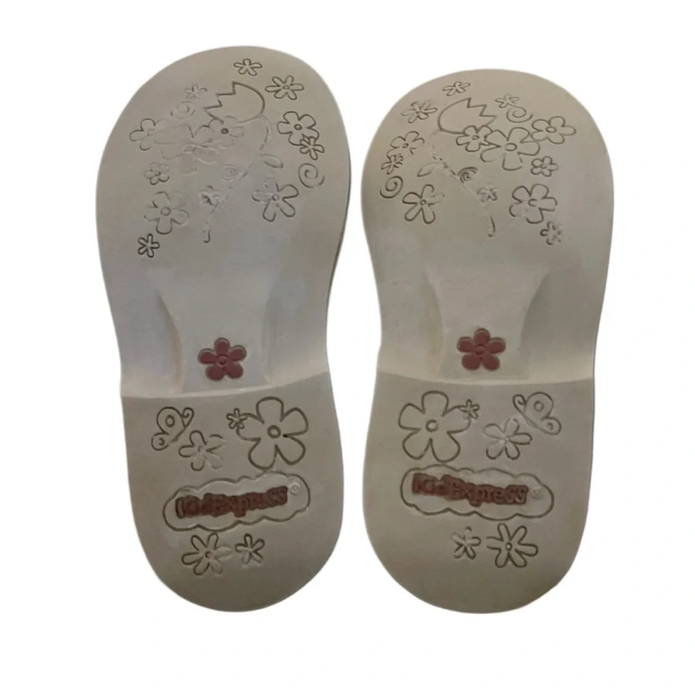 Kid Express White Mary Janes Dress Shoes Sz 11W